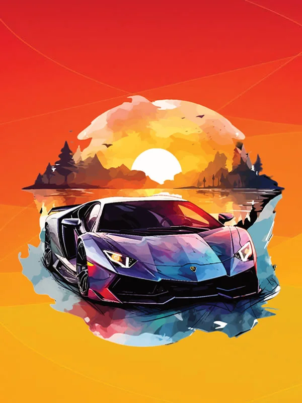 Racing Cars Coloring Book