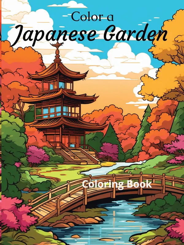 Color a Japanese Garden -1